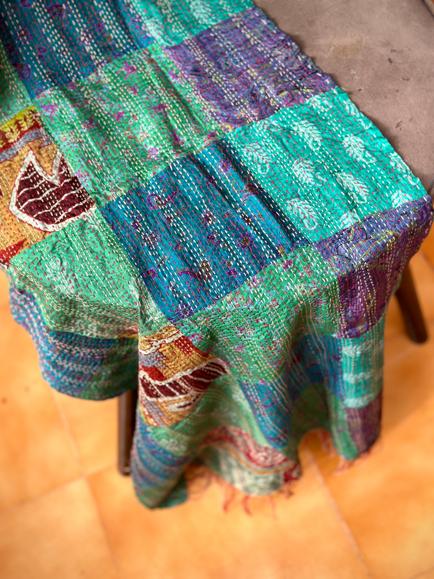 Earth & Ocean Two-way Pastiche Scarf