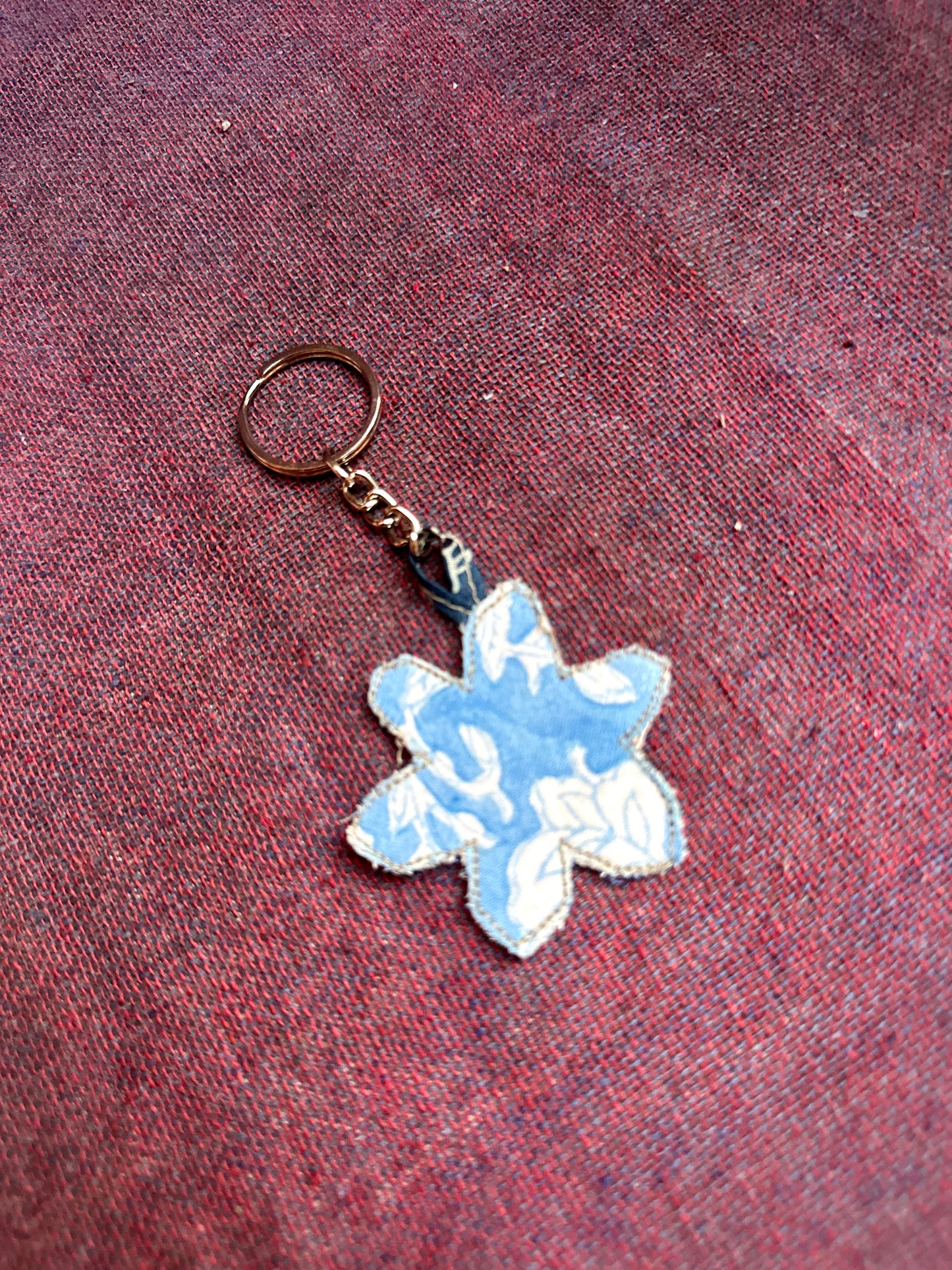 Patchwork Christmas Keychains