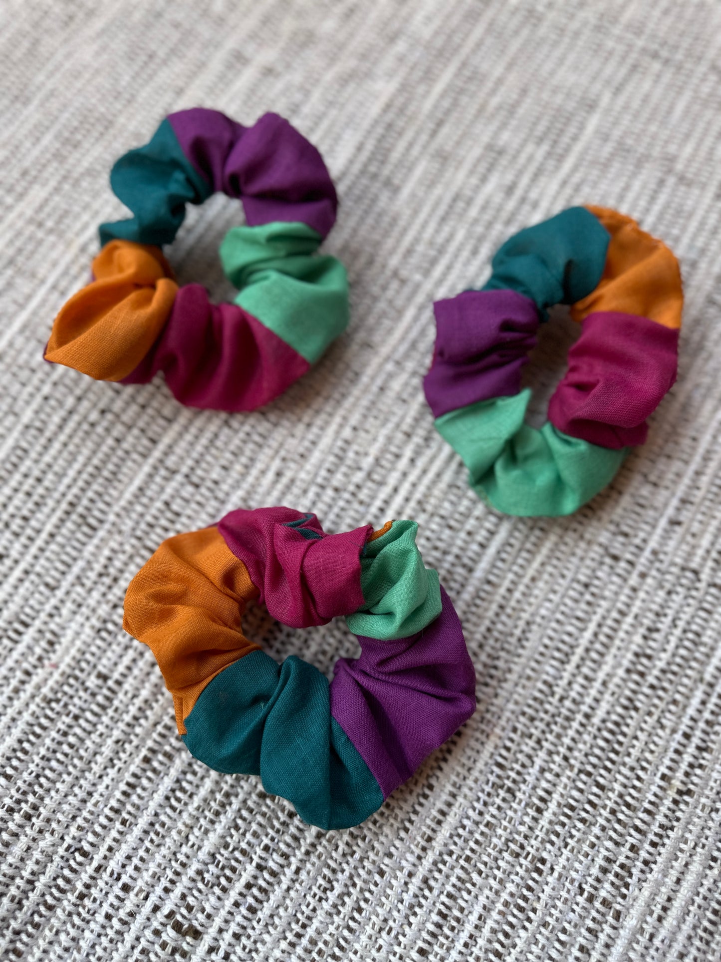 Trikalinga Patchwork Scrunchie