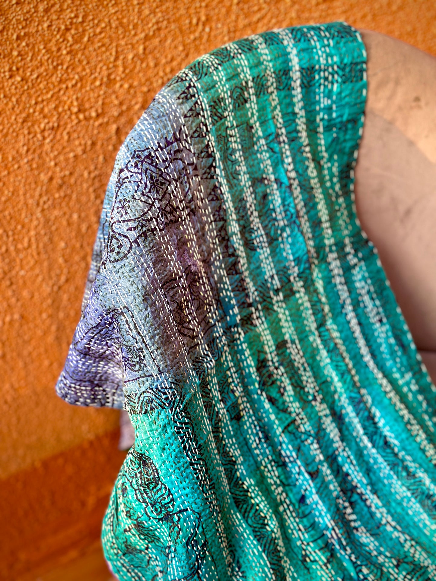 Ocean & River Two-way Pastiche Scarf