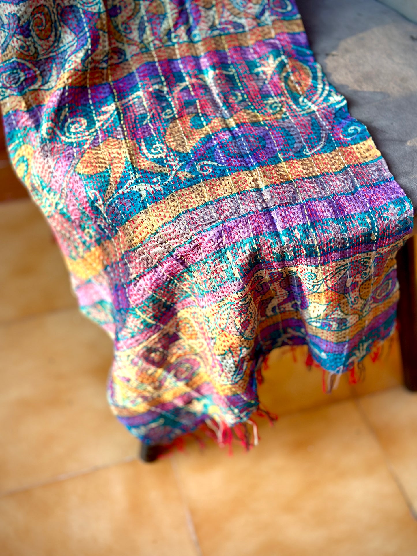 Forest & Meadow Two-way Pastiche Scarf