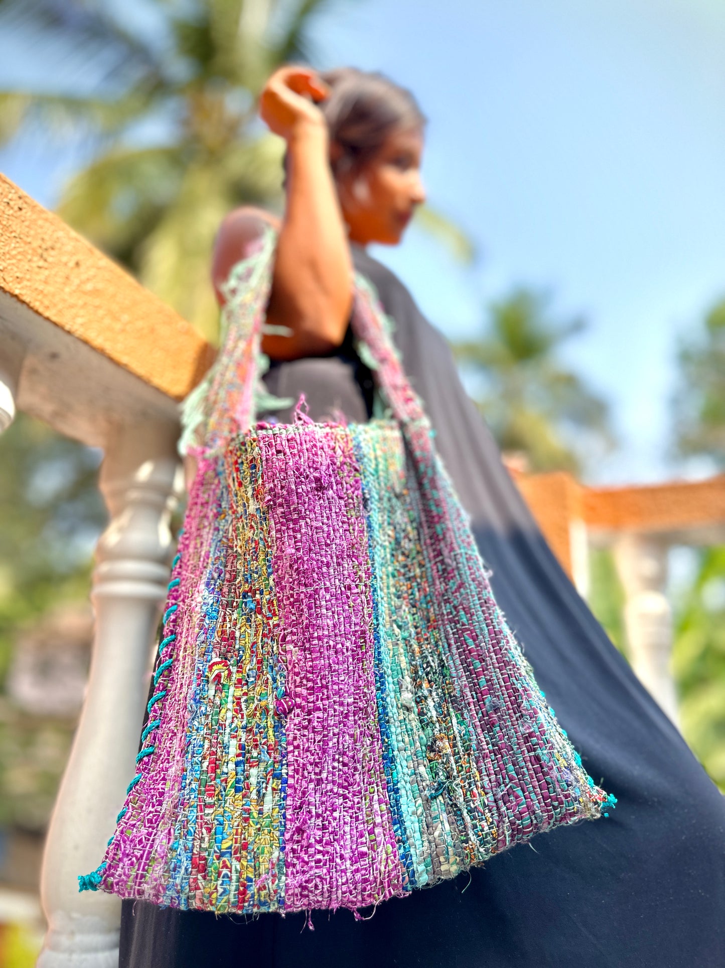 Clout Rug Tote Bag
