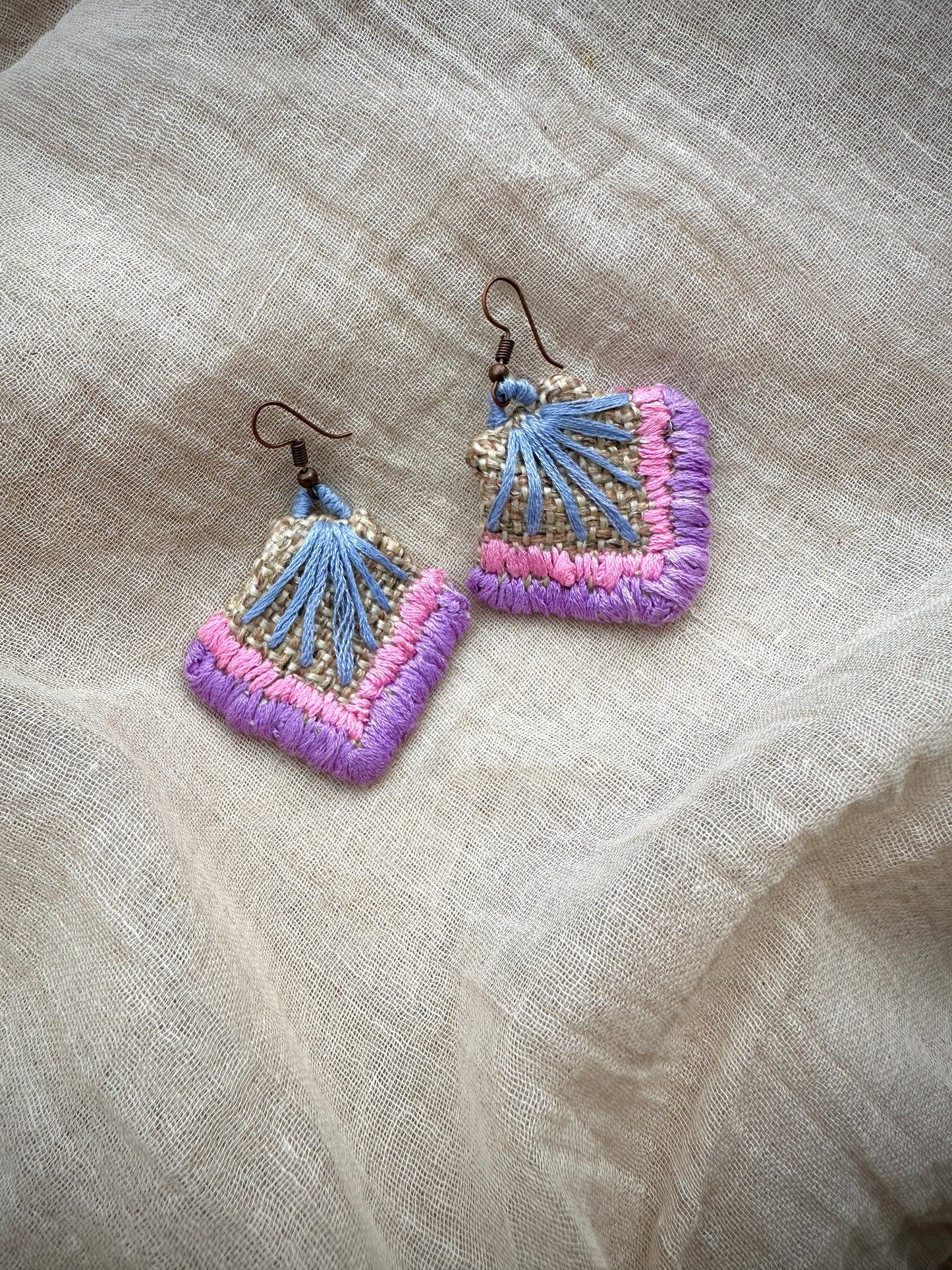 Handmade Jute Earrings