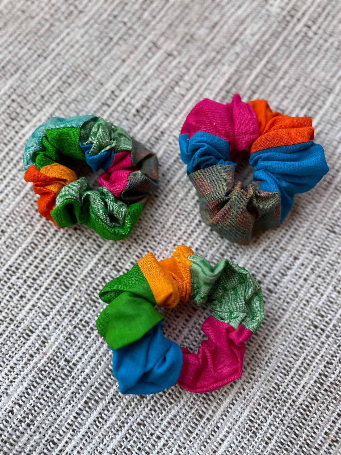 Dzouku Patchwork Scrunchies