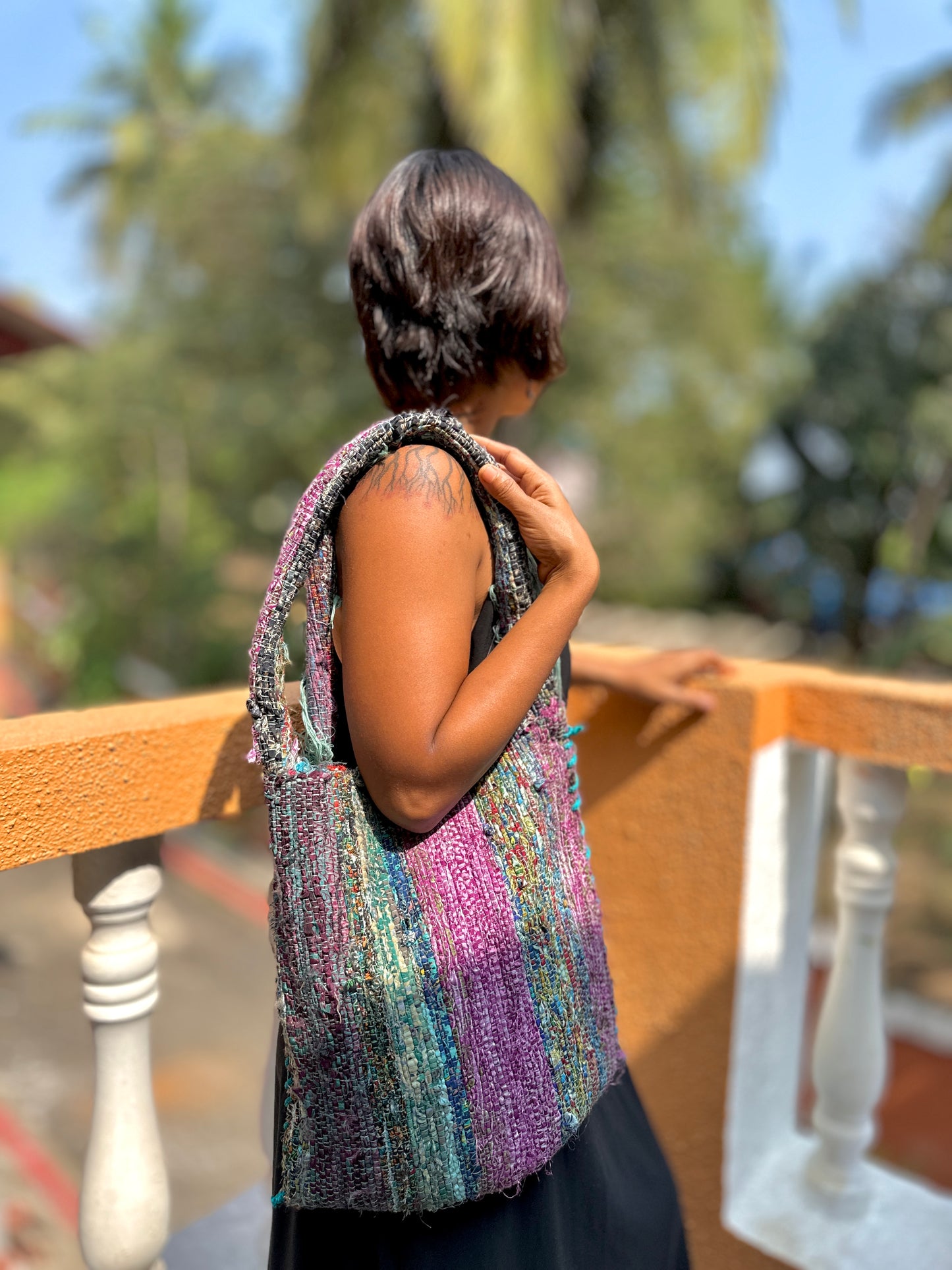 Clout Rug Tote Bag