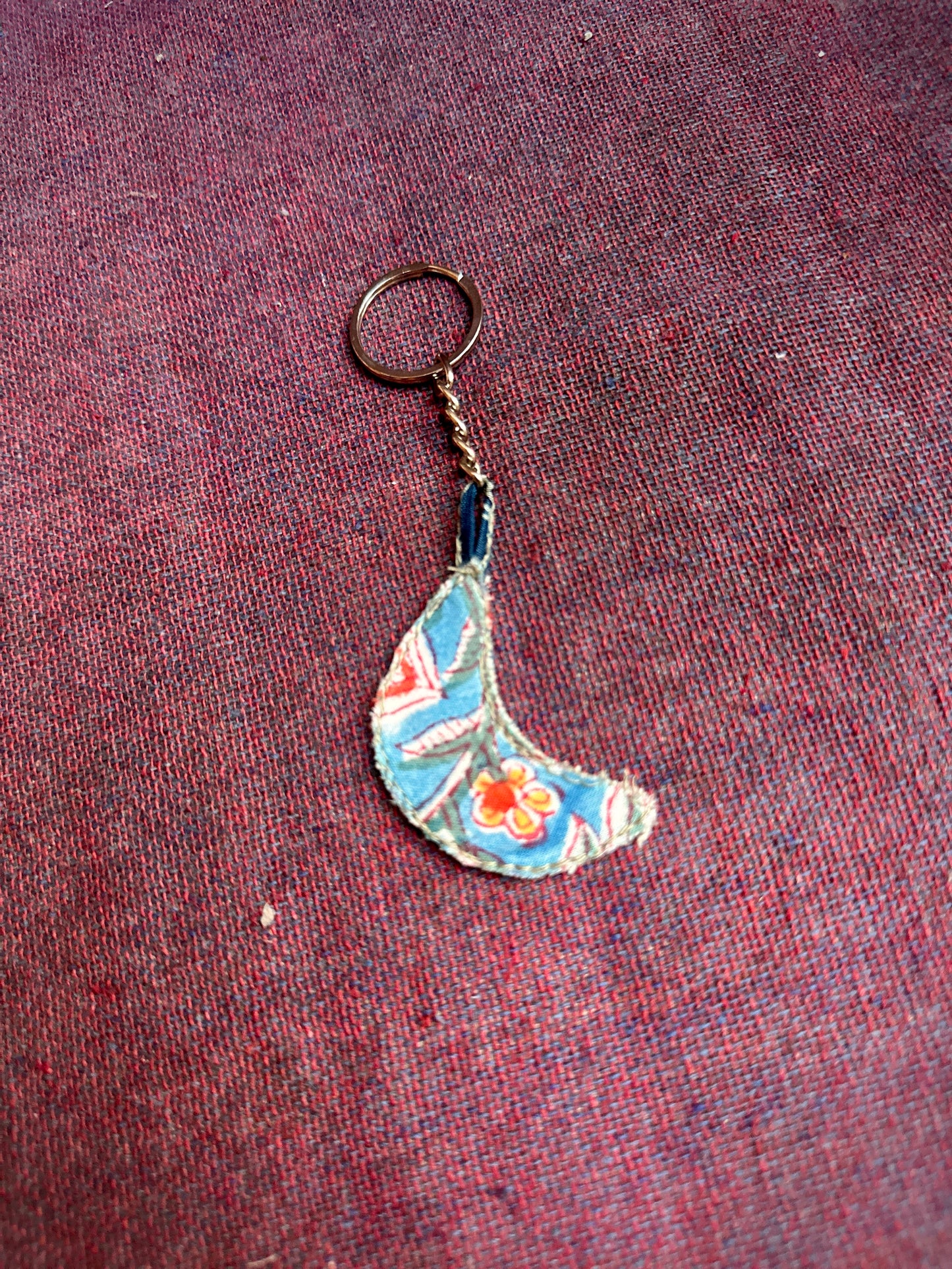 Patchwork Christmas Keychains