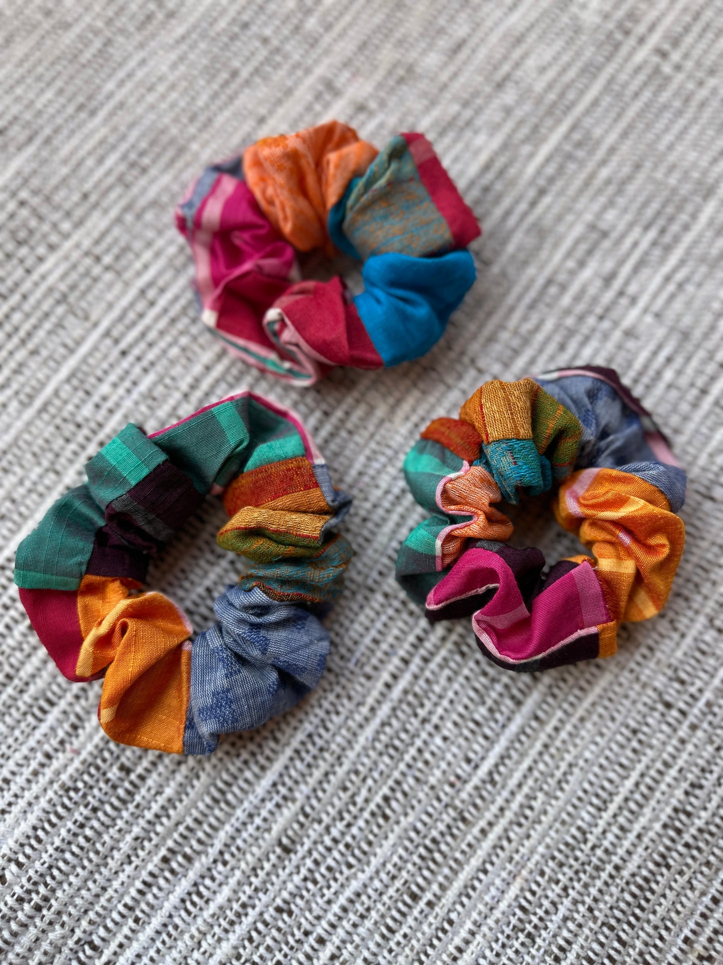Warangal Patchwork Scrunchies