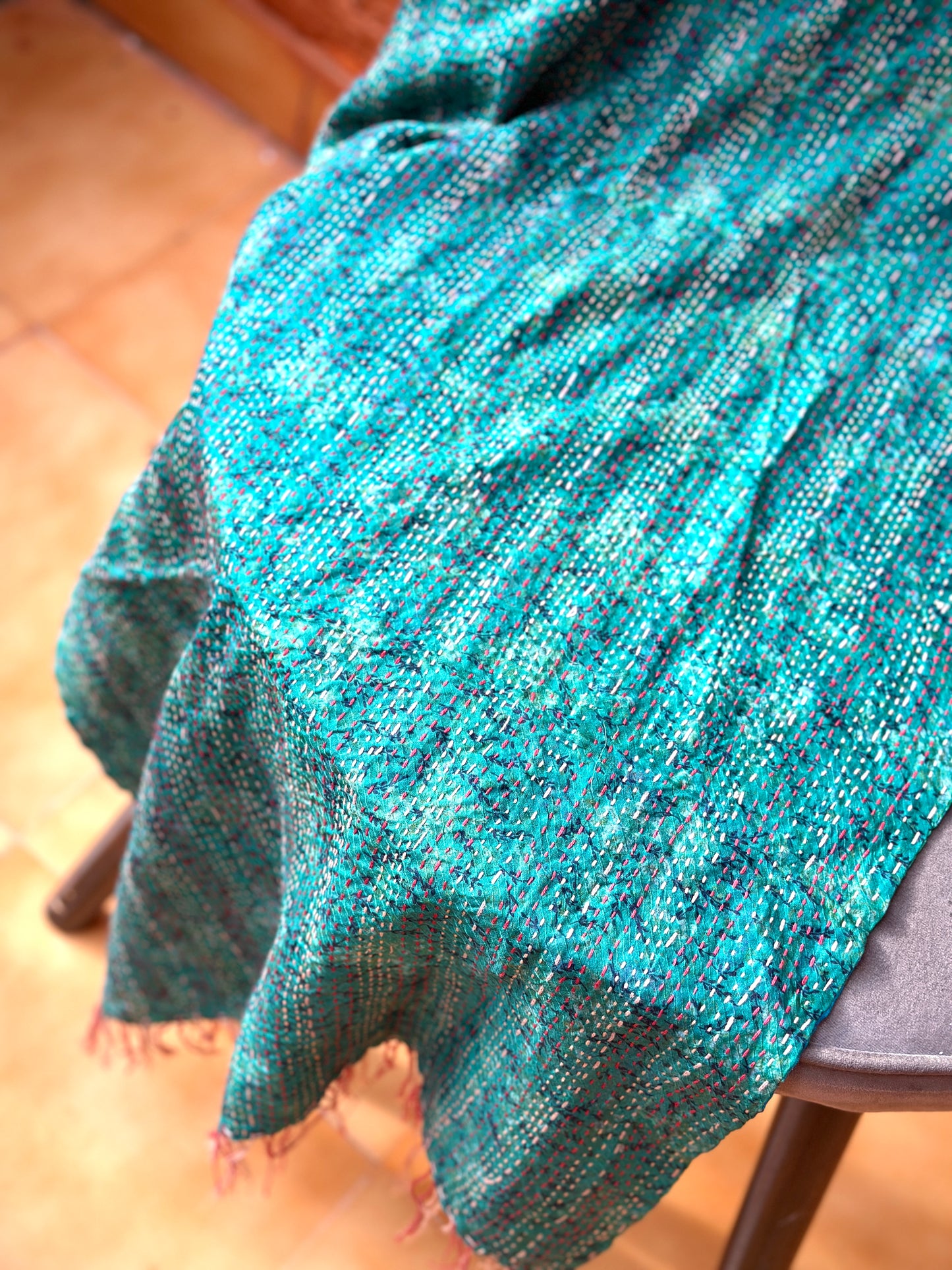 Earth & Ocean Two-way Pastiche Scarf