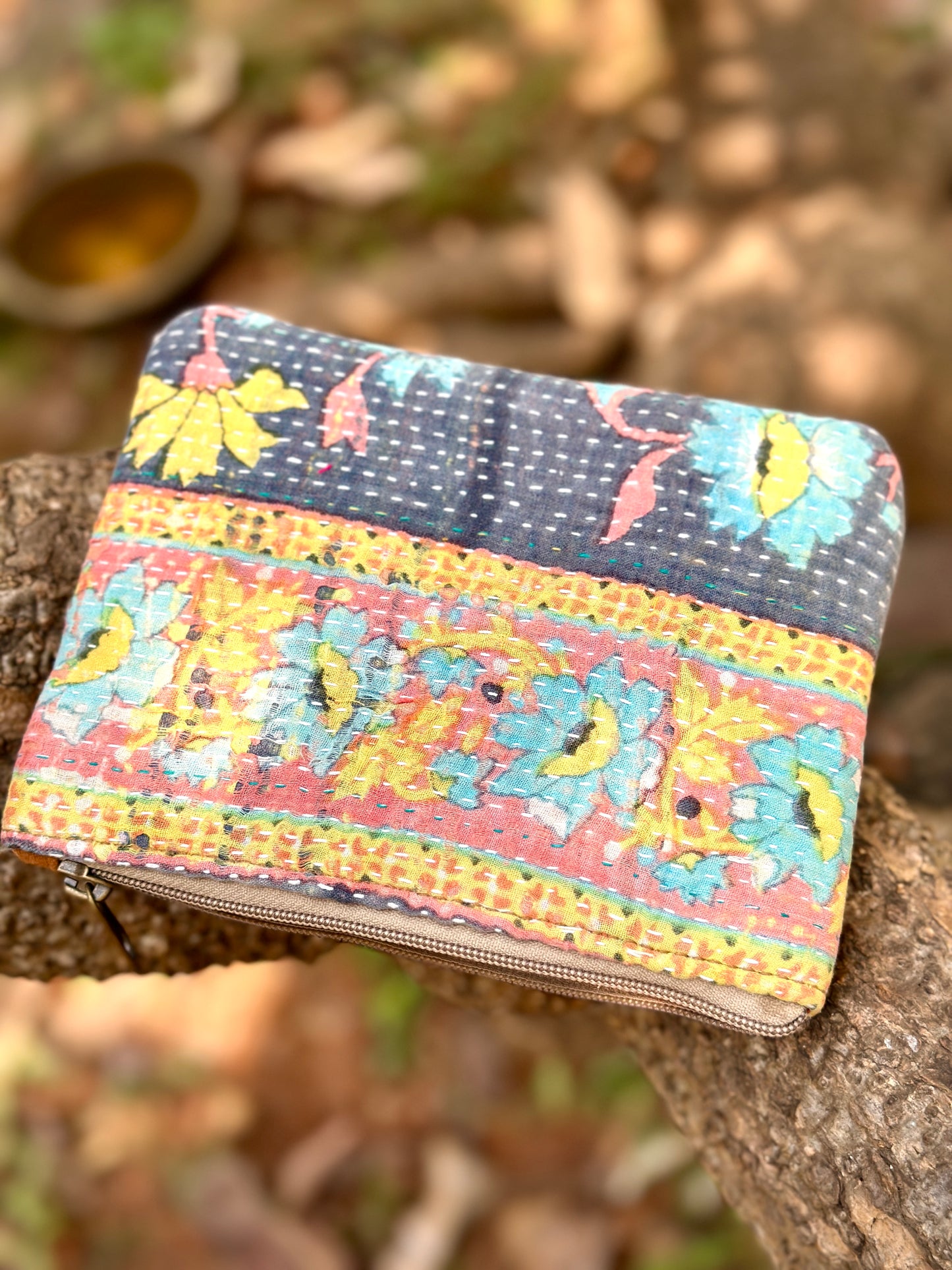 Poppy Pastoral Purse