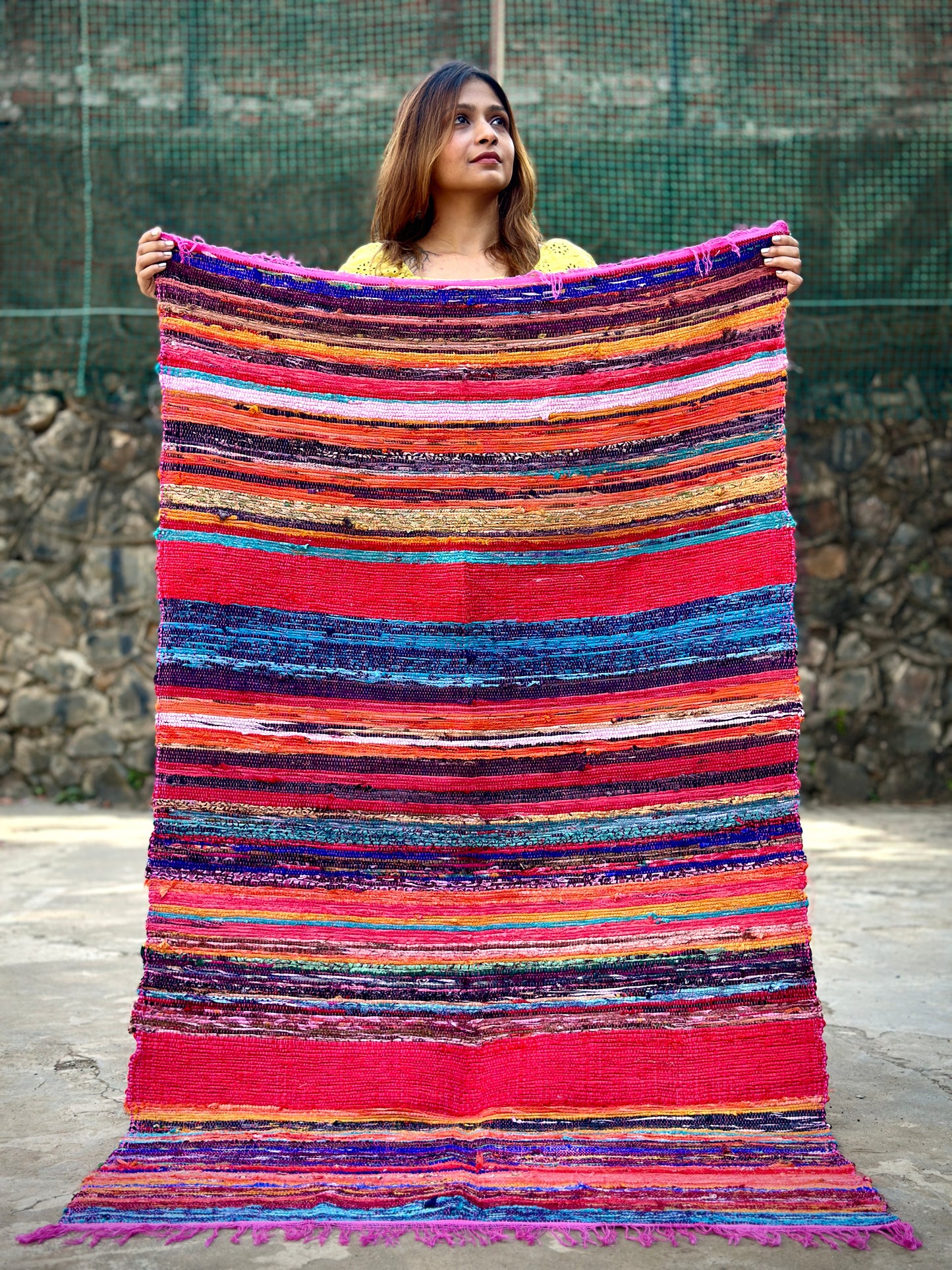 Rainbow Clout Rug
