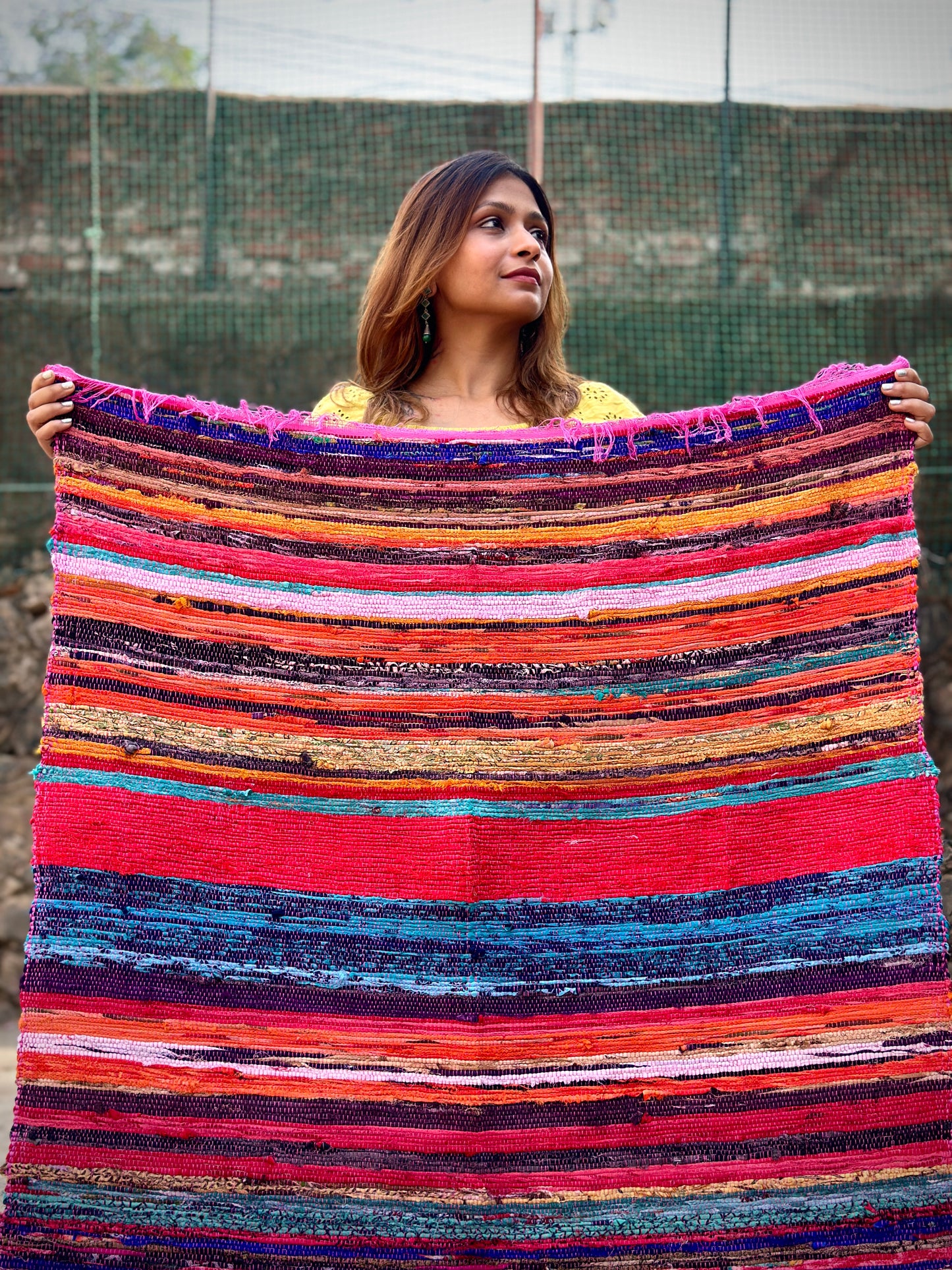 Rainbow Clout Rug