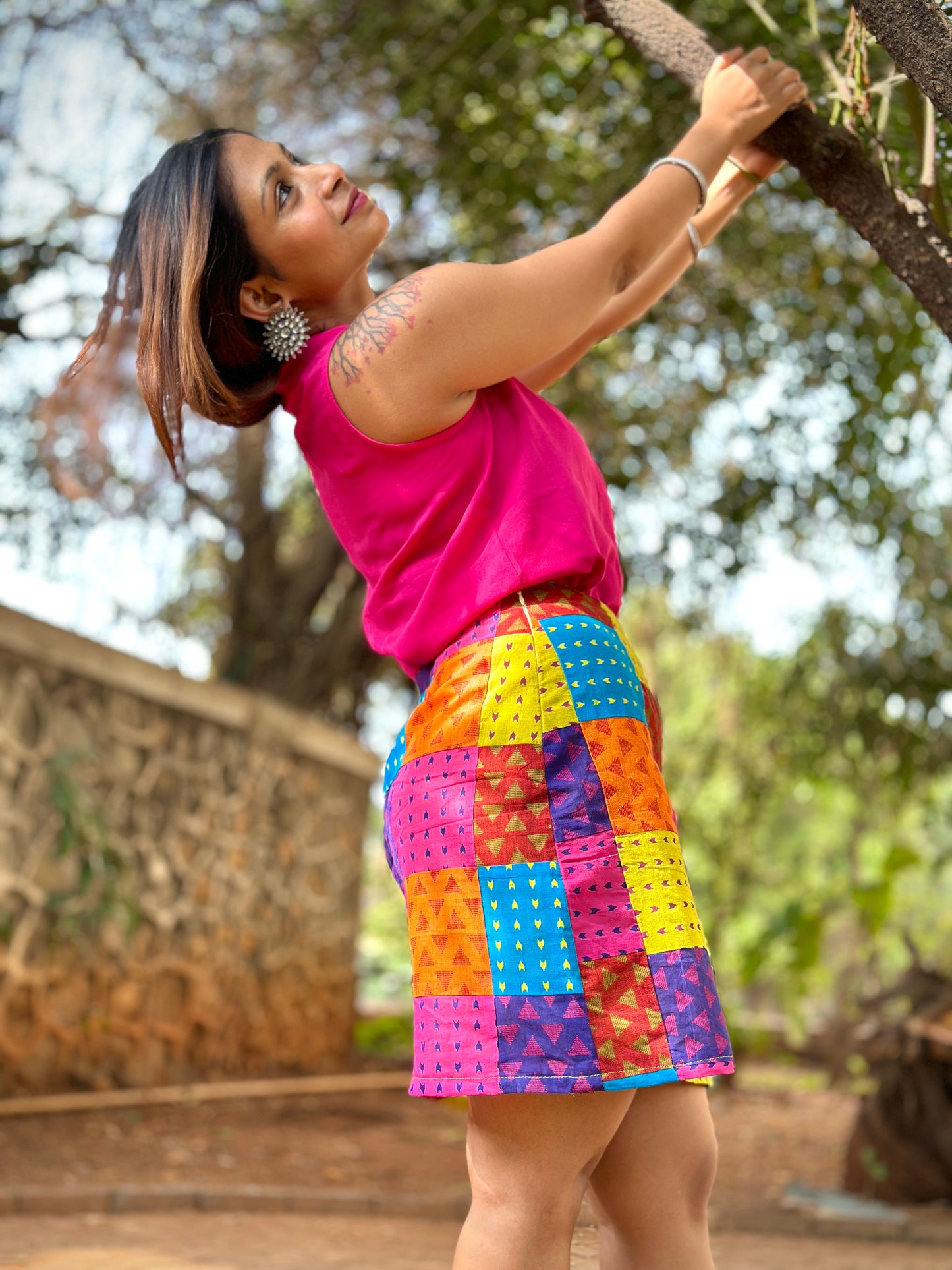 Karaikudi Mini Skirt