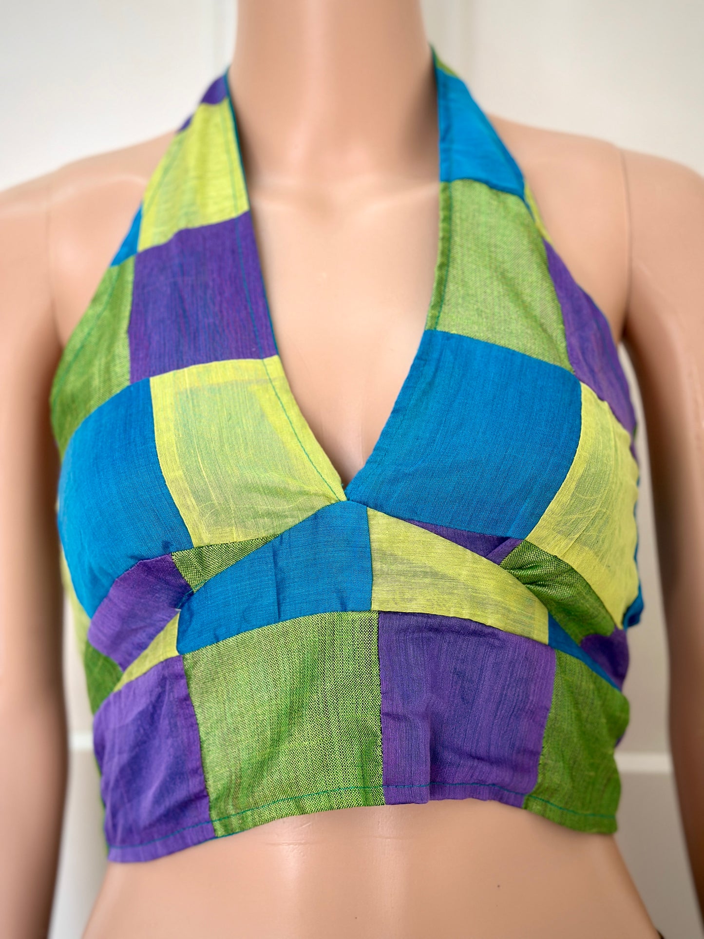 Pansy Tie-back Halter Top