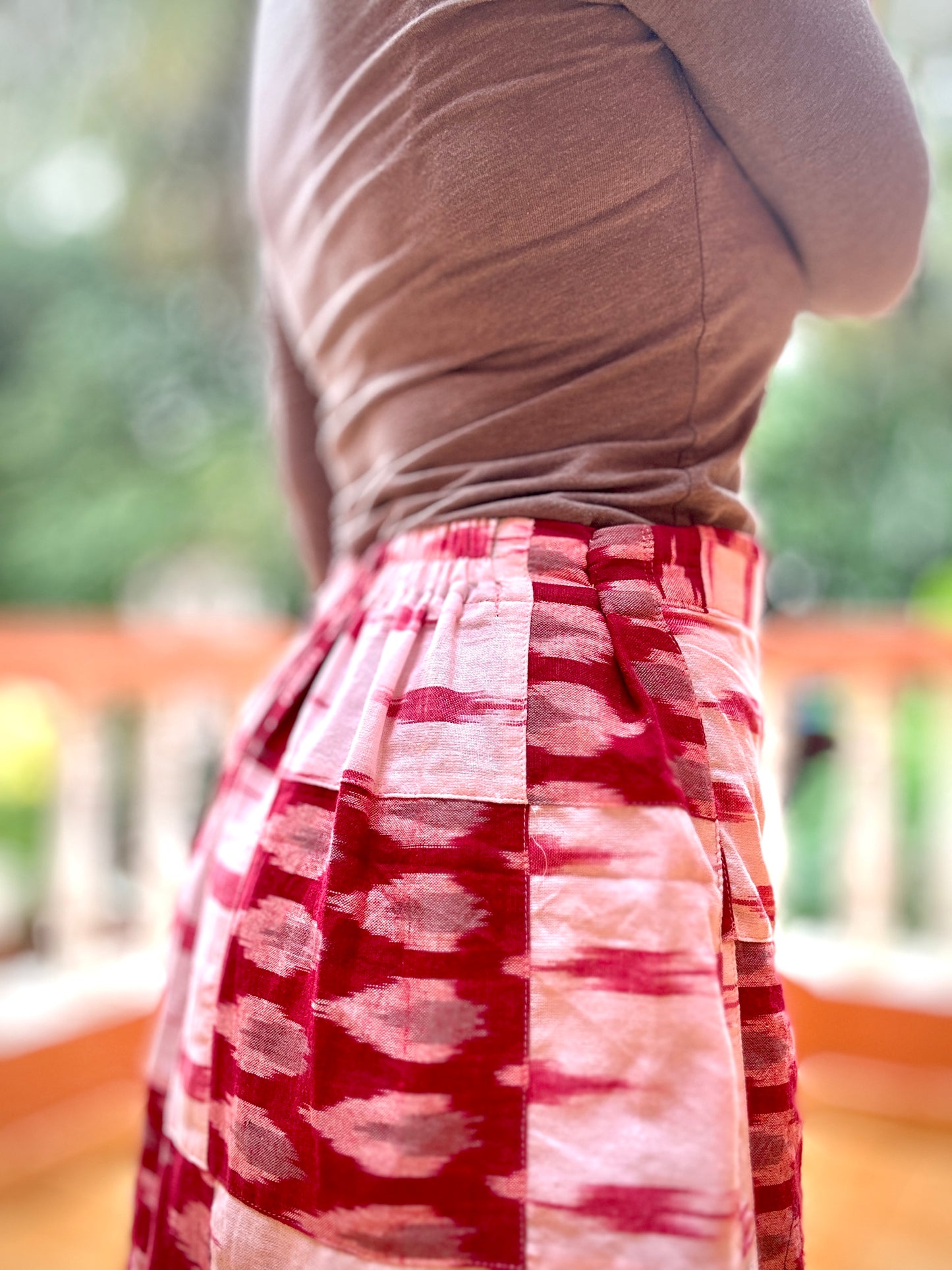 Athangudi Wrap Skirt