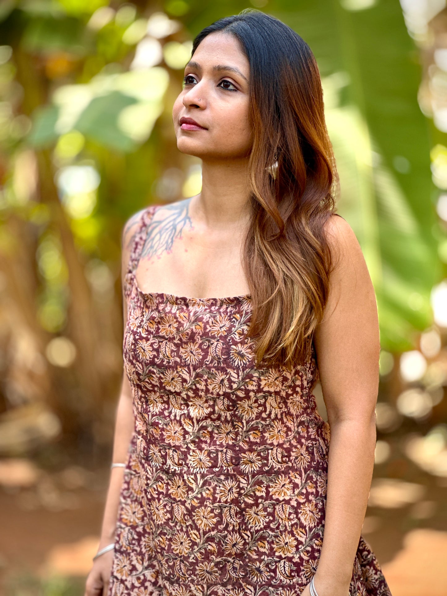 Wild Vine Slip Dress