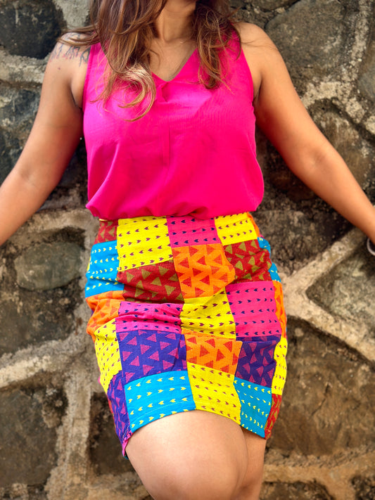 Karaikudi Mini Skirt