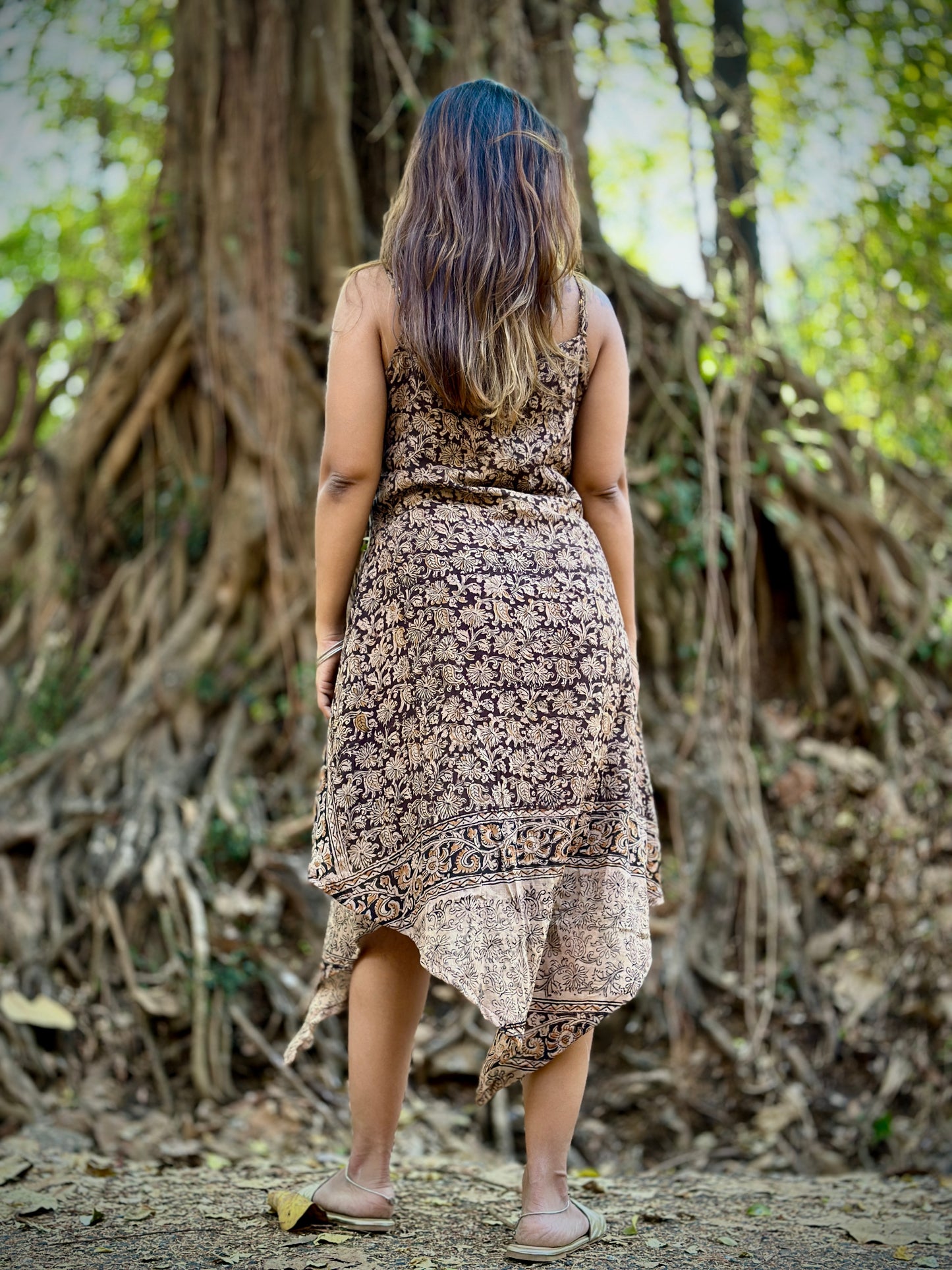 Wild Vine Slip Dress