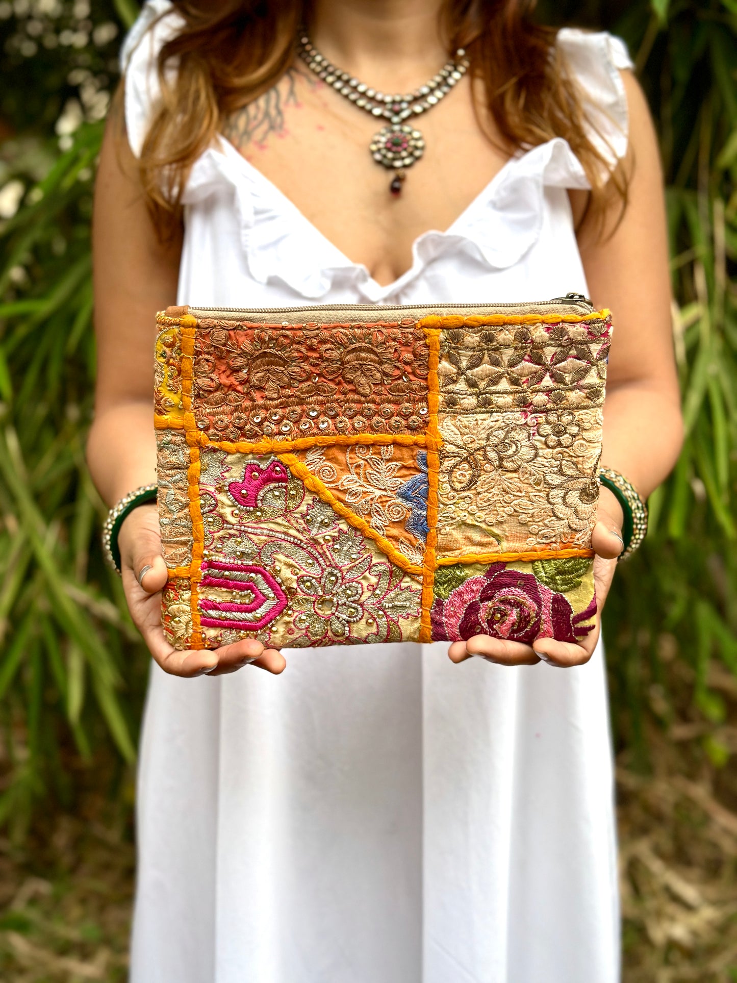 Saffron Guriya Purse