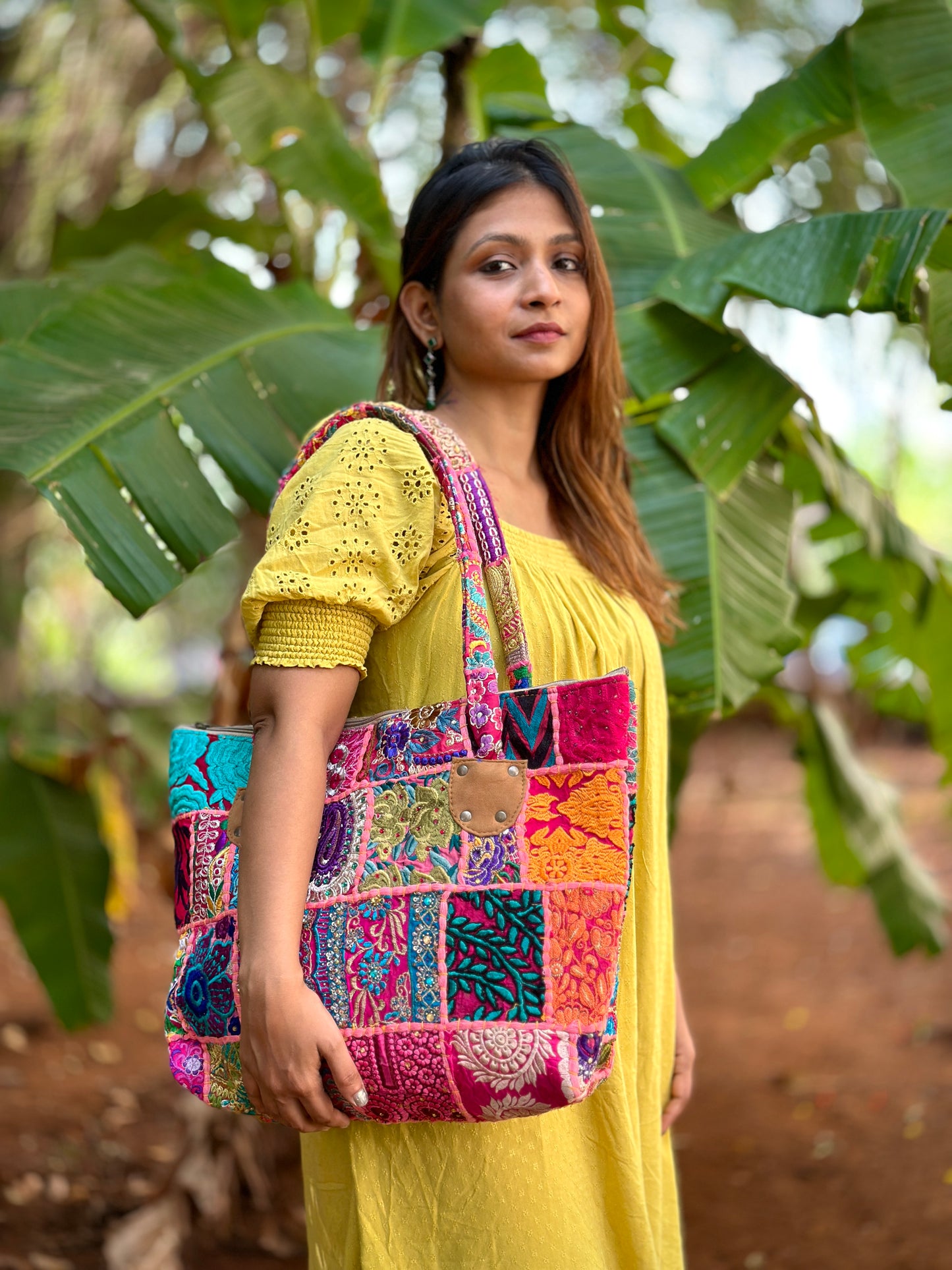 Rose Guriya tote bag