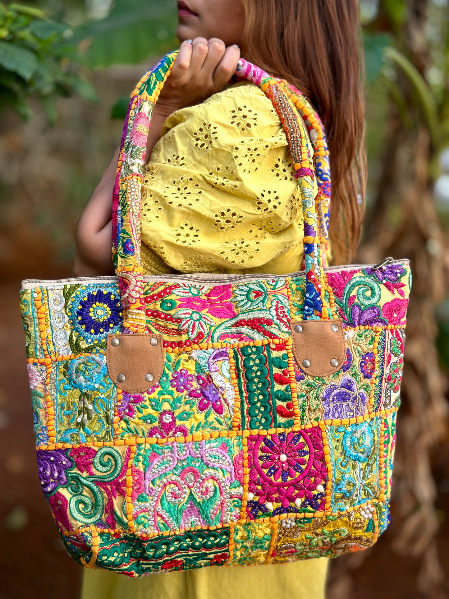 Marigold Guriya Tote Bag